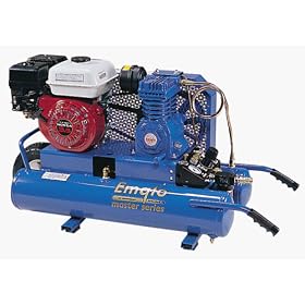 Emglo MK5HGA-8P 5.5 HP Wheelbarrow Compressor with Bracket & Regulator