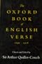 Oxford Book of English Verse, 1250-1918