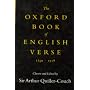 The Oxford Book of English Verse, 1250-1918