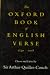 Books : The Oxford Book of English Verse, 1250-1918