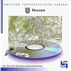 Rasterdaten der amtlichen Topographischen Karten von Hessen auf CD-ROM. Fl�chendeckende blattschnittfreie Kartendarstellung mit Ortnamenverzeichnis: 1:50000