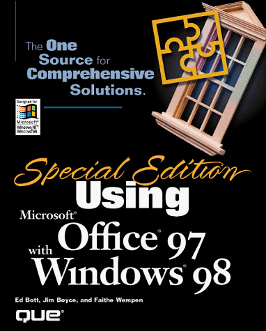 Special Edition Using Office 97 With Windows 98 (Special Edition Using)
