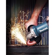 Makita 9557PB 4-1/2-Inch Angle Grinder with Paddle Switch