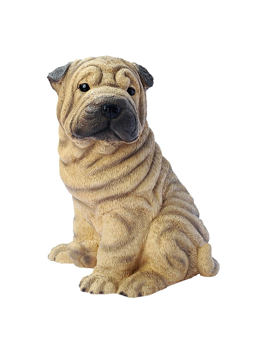 Chinese Shar Pei Puppy Dog Statue