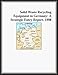 Book Solid Waste Recycling Equipment in Germany: A Strategic Entry Report, 1998