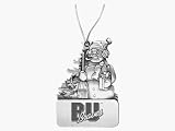Bradley University - Snowman Christmas Ornament - Laser Engraved