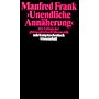 ' Unendliche Ann�herung': Die Anf�nge der philosophischen Fr�hromantik