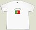 T-Shirt Portugal, weiß, Größe XXL, Round-T