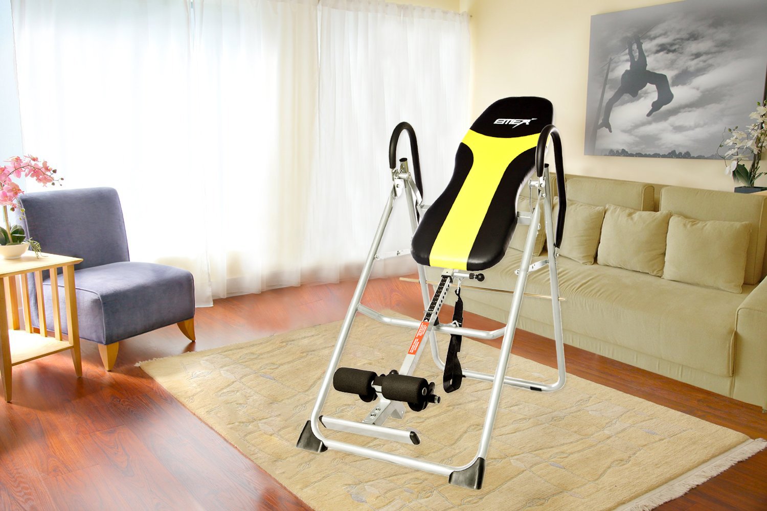 Emer Deluxe Foldable Gravity Inversion Table Smart Monkey