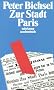 Zur Stadt Paris: Geschichten (suhrkamp taschenbuch)