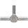 STC-16/3 Stainless Steel Hypodermic Tube Fitting, Tee, 16 Gauge (Pack of 5)
