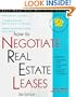How to Negotiate Real Estate Leases (Complete Book of Real Estate Leases)