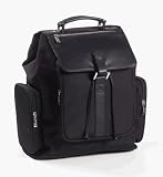 Clava 66-3230 - Nylon And Leather Pocket Backpack