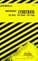 Aristophanes' Lysistrata: The Birds, The Clouds, The Frogs (Cliffs Notes)