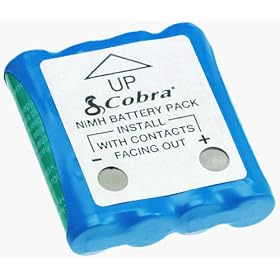 Click here to buy Cobra FA-BP Rechargeable NiMH Battery Pack for Cobra FRS and GMRS Radios by Cobra.