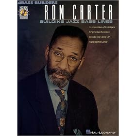 Ron Carter - Building Jazz Bass Lines - Bass Builders Book+CD Package by 