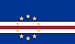 Cape Verde Flag 58mm Round Keyring-Mirror