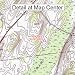USGS Topographic Quadrangle Map - Hartford, New York (Folded/Waterproof)