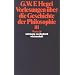 Werke in 20 B�nden mit Registerband: 20: Vorlesungen �ber die Geschichte der Philosophie III: BD 20 (suhrkamp taschenbuch wissenschaft)