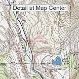 USGS Topographic Quadrangle Map - Ouray, Colorado (Folded/Waterproof)