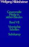 Vermischte Schriften