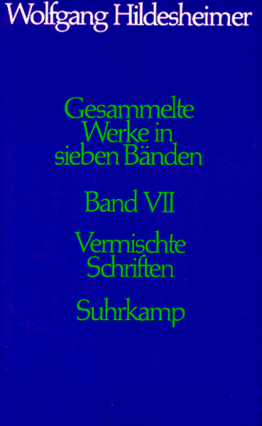 Vermischte Schriften