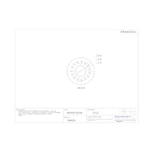 Timken HH814510 Tapered Roller Bearing, Single Cup, Standard Tolerance, Straight Outside Diameter, Steel, Inch, 6.0000" Outside Diameter, 1.6250" Width