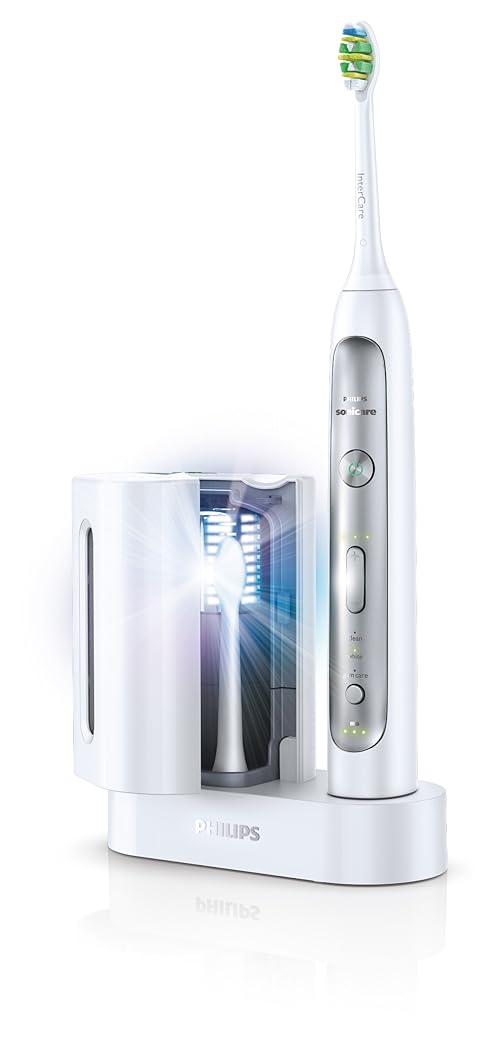 フィリップス 電動歯ブラシ ソニッケアー フレックスケアー プラチナ【紫外線除菌器付】 HX9172/10