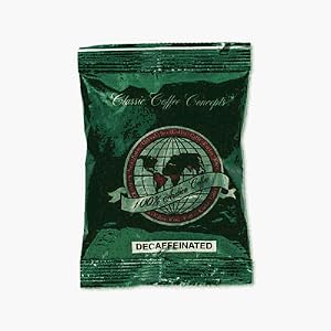 CLASSIC COFFEE CONCEPTS Premeasured Coffee Packs, Decaf, 1-1 4oz Packs, 42 Carton by Mr. Coffee