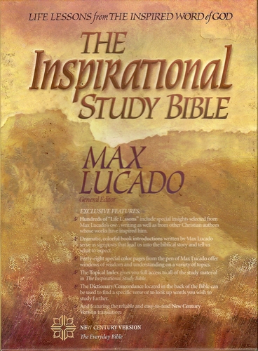 The Inspirational Study Bible New Century Version: Max Lucado ...