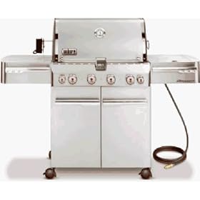 Weber 2840001 Summit S-470 Grill, Natural Gas, Stainless Steel from Gas Grills
