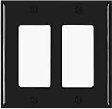 2G 2Deco BLK Wall Plate