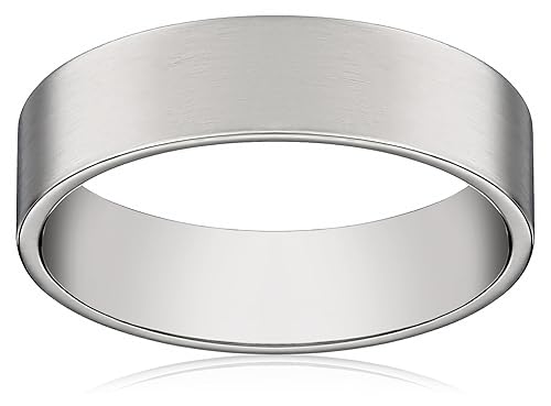 white gold brushed finishes wedding rings