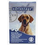 Advantage 4-Month Flea Medication for Dogs over 55lbs.(Blue)