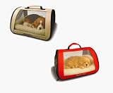 Perfect Petzzz Red or Tan Pet Carrying Tote