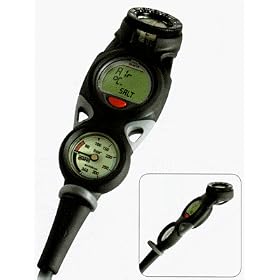Mares Mission Puck 3-Gauge Dive Console