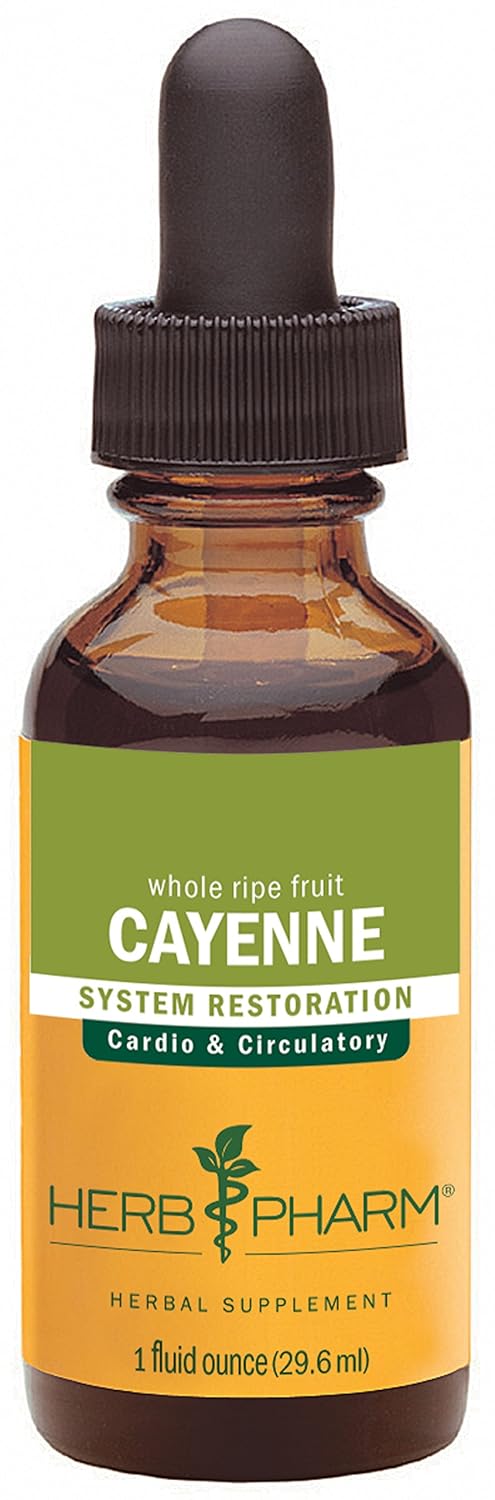 Amazon.com: Herb Pharm Certified Organic Cayenne Extract for ...