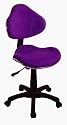 Fabric Ergonomic Task Home Office Computer Chair, Purple