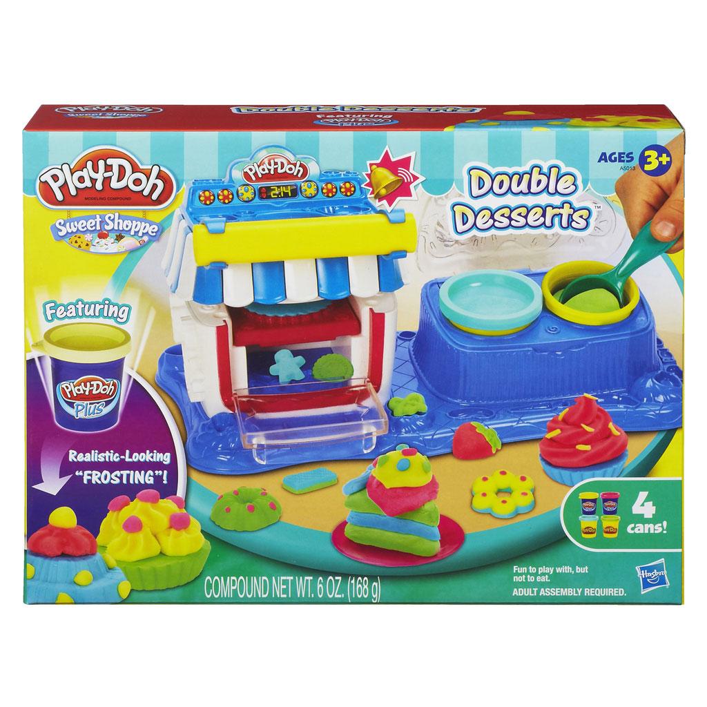 Amazon.com: Play-Doh Sweet Shoppe Double Desserts Playset: Toys & Games