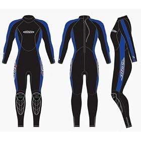 Tilos 7/5 mm Cold Water Womens Semi-Dry Seal Full Suit