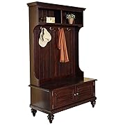 Home Styles 5542-49 Bermuda Hall Tree Stand Espresso Finish