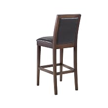 Armen Living 3129 Verona 30-Inch Vinyl/ Wood Stationary Barstool