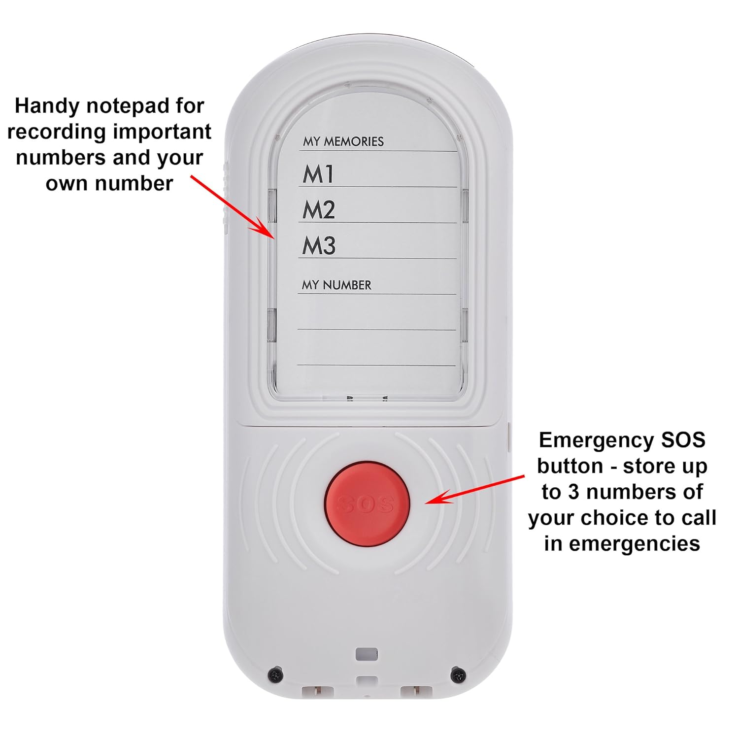 T Mobile Pay As You Go Binatone Big Button Speakeasy 200 Mobile Phone T