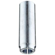 5 Pack Steel Zinc Platted Drio-In Anchor With Tool 3/4 " Diameter x 3 1/8" Length