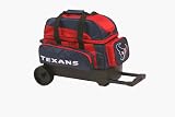 KR NFL Houston Texans 2 Ball Roller Bowling Bag