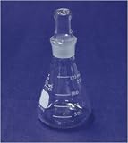 Corning 5020-250 Graduated Erlenmeyer Flasks, Narrow Mouths w/Stopper 250ml [pack of 6]