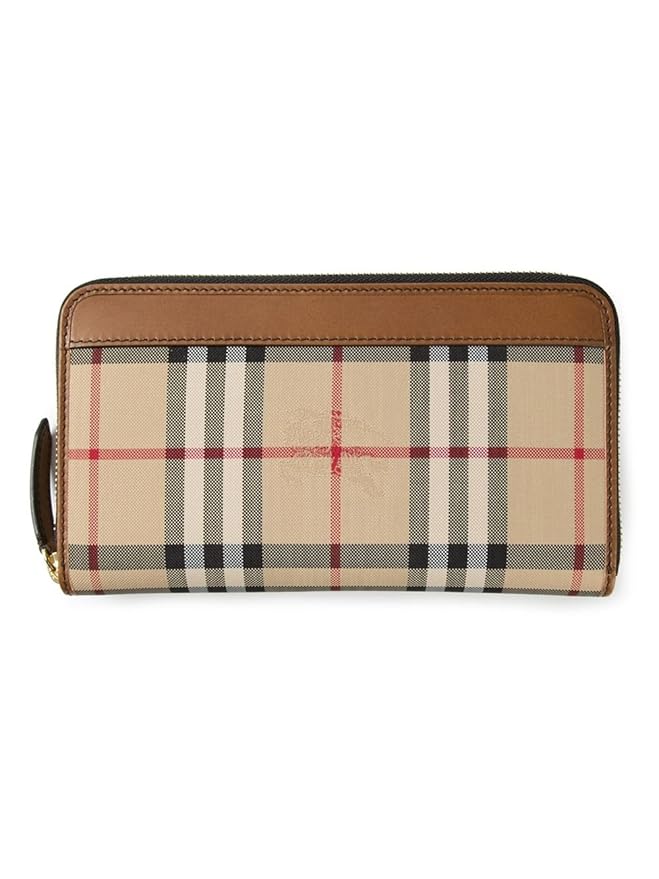 Burberry Horseferry Men's Check Zip Around Wallet at Amazon Men's ...