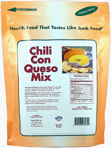 Dixie Carb Counters Chili Con Queso Dip & Sauce Mix by Dixie Diner