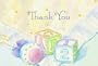 Masterpiece Studios 10668 Baby Blocks & Quilt Thank You Note Cards- Pack of 24 Cards & 24 Envelopes