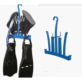 XS Scuba X5 Diving Gear Hanger Organizer